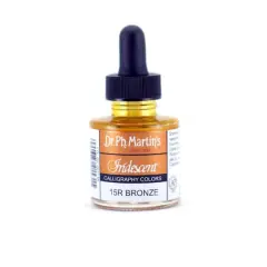Dr. Ph. Martin's&reg; Iridescent Calligraphy Color Ink 15R Bronze