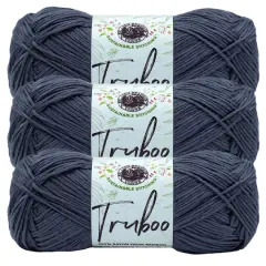 3 Pack Lion Brand&reg; Truboo Yarn Slate