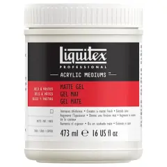 Liquitex&reg; Professional 16oz. Matte Gel Acrylic Medium