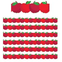 Eureka Apple Die-Cut Extra Wide Deco Trim&reg; Set
