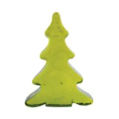 Hello Honey&reg; 8" Green Flat Glass Tree D&eacute;cor