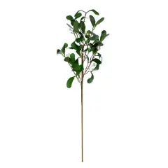 24" Green and White Snow Mistletoe Artificial Christmas Spray