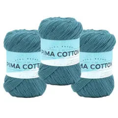 3 Pack Lion Brand&reg; Pima Cotton Yarn Dragonfly