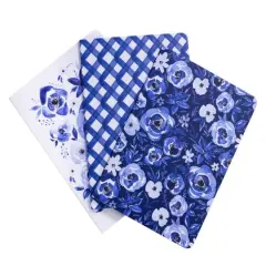 Steel Mill & Co.&reg; Blue Watercolor Stitch Notebook Set