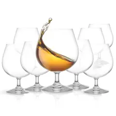 JoyJolt&reg; 13.5oz. Cask Crystal Brandy Glasses, 8ct.