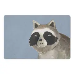 18" x 27" Hello Raccoon Floor Mat