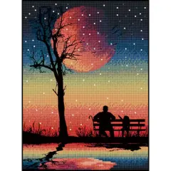 Diamond Dotz&reg; Intermediate Priceless Moments Diamond Painting Kit