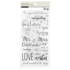 Phrases Clear Stamps by Recollections&trade;