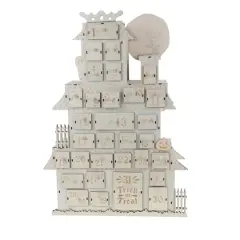 21" DIY Haunted House Halloween Countdown Wood D&eacute;cor by Make Market&reg;