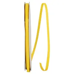 JAM Paper 1/4" Grosgrain Texture Ribbon Maize