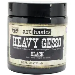 Finnabair&reg; Art Basics Black Heavy Gesso, 8.5oz.