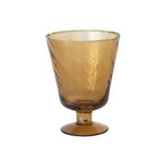 Hello Honey&reg; 7.5" Brown Glass Votive Holder