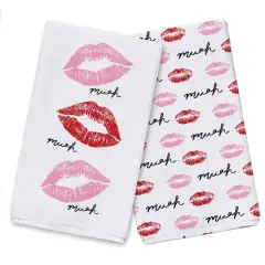 Muah Lips Tea Towel Set