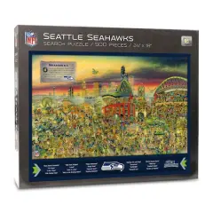 Joe Journeyman NFL 500 Piece Jigsaw Puzzle Seattle Seahawks