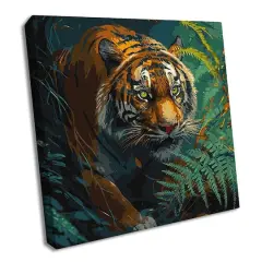 Ideyka Jungle Lord Painting by Numbers Kit