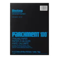 Bienfang&reg; Parchment 100&trade; Tracing Paper Pad, 9" x 12"
