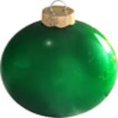 Whitehurst 4ct. 5" Pearl Glass Ball Ornaments Green Pearl
