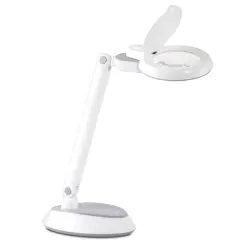 Ottlite Space-Saving LED Magnifier Desk Lamp