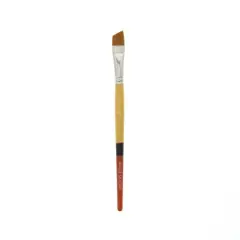 Princeton&trade; Snap!&trade; Series 9650 Gold Taklon Short Handle Angle Shader Brush