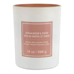 14oz. Wooden Wick Scented Candle by Ashland&reg; Sandalwood and Suede