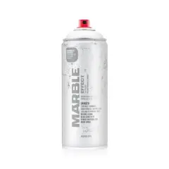 Montana&trade; Cans 400mL MARBLE Effect Spray Paint White