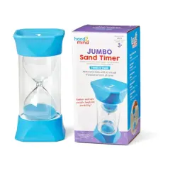 hand2mind&reg; Jumbo 1-Minute Sand Timer