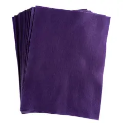 John Bead9" x 12" Acrylic Craft Felt Sheets, 25ct. Purple
