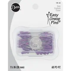 Dritz&reg; 1.5" Easy Grasp Pins, 60ct.