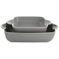 Gibson Home&reg; Rockaway Stoneware Nesting Bakeware Set