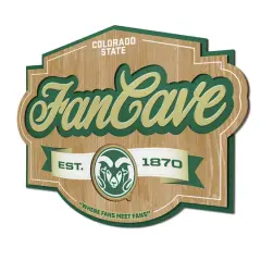 NCAA Fan Cave Sign Colorado State Rams