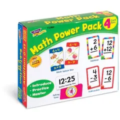 Trend Enterprises&reg; Math Power Pack Card Set