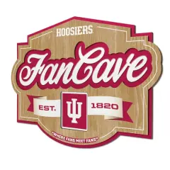 NCAA Fan Cave Sign Indiana Hoosiers