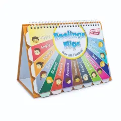 Junior Learning&reg; Feelings Flips Educational Flip Card Set