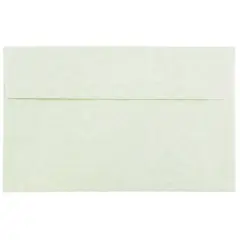 JAM Paper A10 Parchment Invitation Envelopes, 50ct. Green