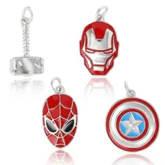 Marvel&reg; Avengers 4-Piece Enamel Charm Set