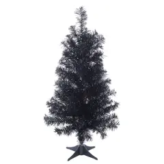 23" Black Tinsel Halloween Tree by Ashland&reg;