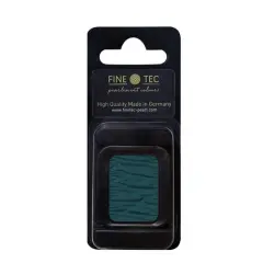 FINETEC Pearlescent Watercolor Pan Pearlescent Dark Teal