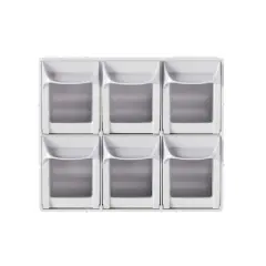 6-Drawer Tip-Out Storage Bin by Simply Tidy&reg;