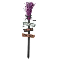 33" Witch&rsquo;s Broom Garden Stake
