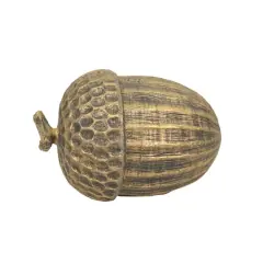 6" Gold Distressed Tabletop Acorn by Ashland&reg;
