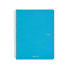Fabriano&reg; EcoQua Spiral Bound Grid Notebook Turquoise