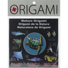 Yasutomo Fold' Ems&reg; 6" Sea Life Origami Paper, 27 Sheets