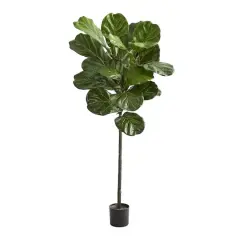 4.5ft. Potted Fiddle Leaf Artificial Tree