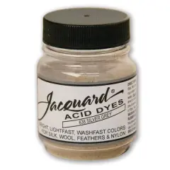 Jacquard&reg; Acid Dye, 0.5oz. Silver Gray