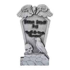 35" Gray Edgar Allan Poe Tombstone by Ashland&reg;