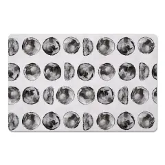 Moon Phases Pattern 27" x 18" Floor Mat