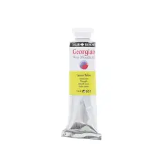 Daler-Rowney&reg; Georgian Water Mixable Oil Paint, 37mL 651 Lemon Yellow
