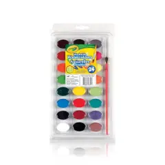 Crayola&reg; Washable Watercolors Pan Set, 24ct.