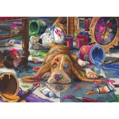 Luca-S Picasso's Colors Counted Cross Stitch Kit