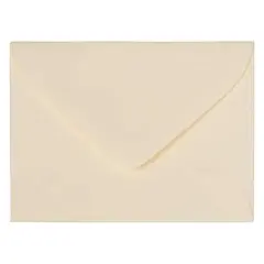 JAM Paper 2.75" x 3.75" Ivory Mini Commercial Envelopes, 100ct.